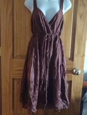 Banana Republic Brown Midi Dress